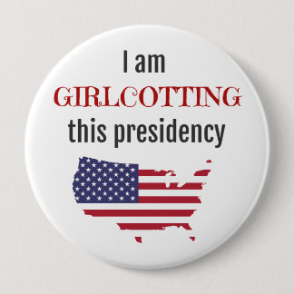 Large Women's March Protest Button