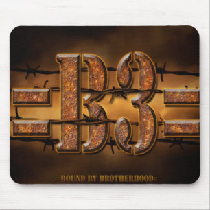Largeb3barbedwire(1) Mouse Pad