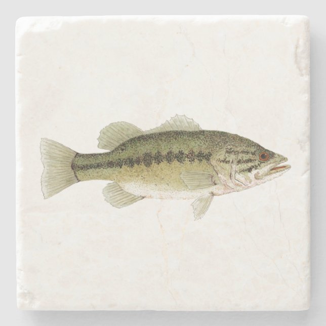 Largemouth Bass Coaster (Front)