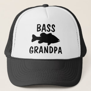 Largemouth Bass Fishing template Trucker Hat