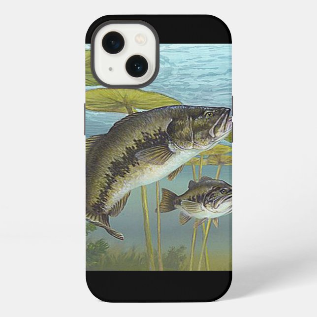 Largemouth Bass iPhone Case (Back)