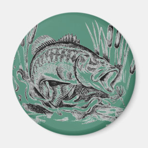 Largemouth Bass Magnet