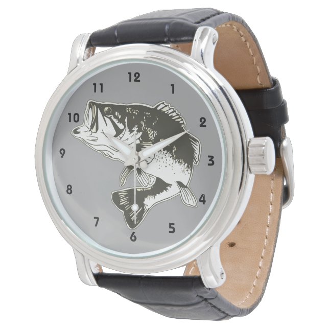 Largemouth Bass Sport Fishing Fun Watch (Angled)
