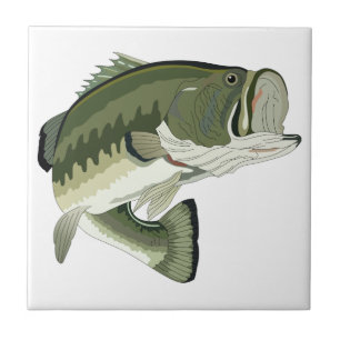 LARGEMOUTH BASS TILE
