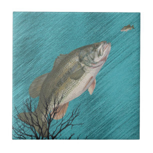 LARGEMOUTH BASS TILE