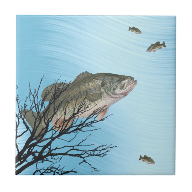 LARGEMOUTH BASS-TILE TILE (Front)