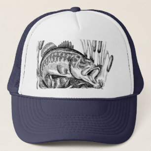 Largemouth Bass Trucker Hat