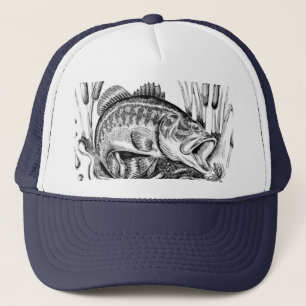 Largemouth Bass Trucker Hat