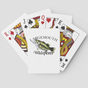Largemouth Bass Whisperer Playing Cards