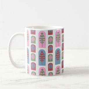 Larger Art Deco Trees  Coffee Mug