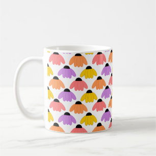 Larger Coloured Coneflowers Coffee Mug