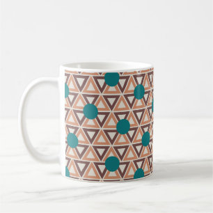 Larger Triangle Quilt  Coffee Mug
