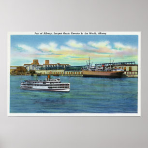 Largest Grain Elevator in the World Poster