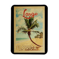 Largo Palm Tree Vintage Travel
