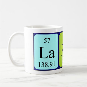 Largo periodic table name mug