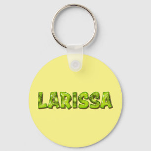Larissa Name Kiwi Design Key Keychain