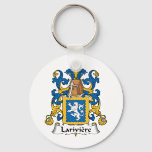 Lariviere Family Crest Keychain
