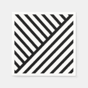 Lark Striped Cocktail Napkin