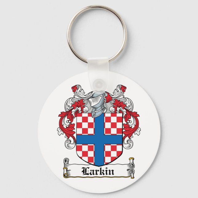 Larkin Family Crest Keychain (Front)
