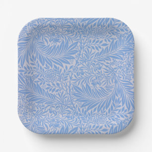 Larkspur by William Morris Paper Plates