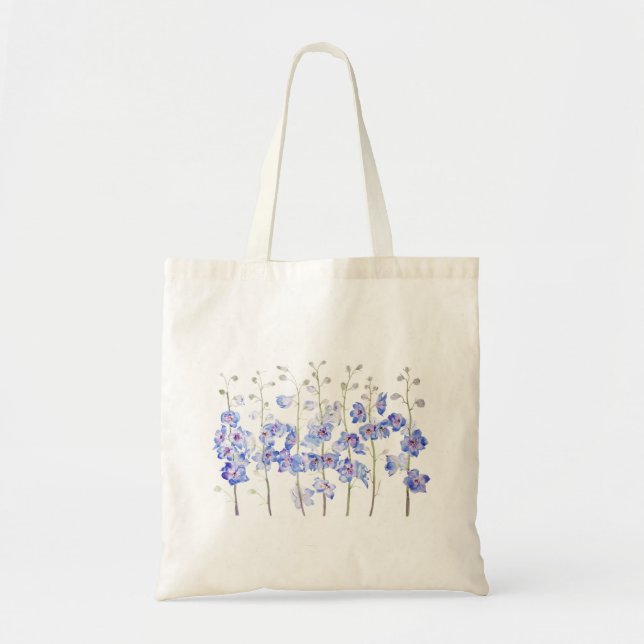 larkspur tote bag (Front)
