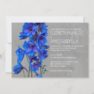 Larkspur Wedding Invitations