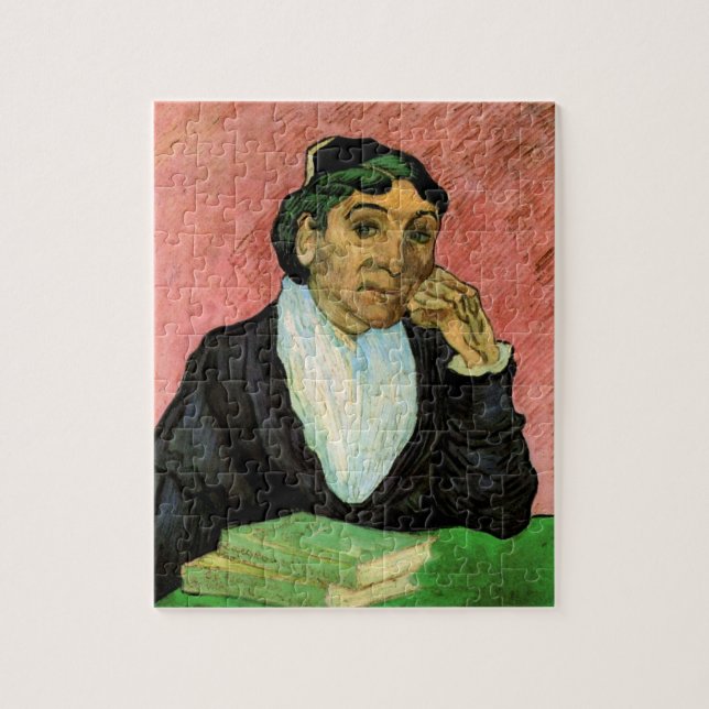L'Arlesienne (Madame Ginoux) by Vincent van Gogh Jigsaw Puzzle (Vertical)
