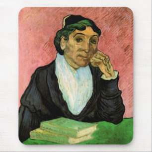 L'Arlesienne (Madame Ginoux) by Vincent van Gogh Mouse Pad