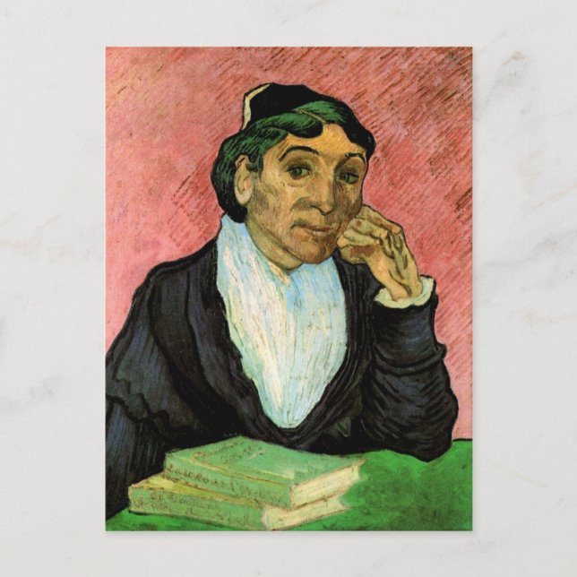 L'Arlesienne (Madame Ginoux) by Vincent van Gogh Postcard (Front)