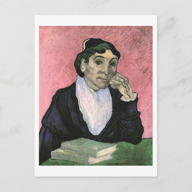 L'Arlésienne (Madame Ginoux), Vincent van Gogh Postcard (Front)
