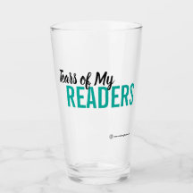 Larmes de mes lecteurs Tumbler en verre