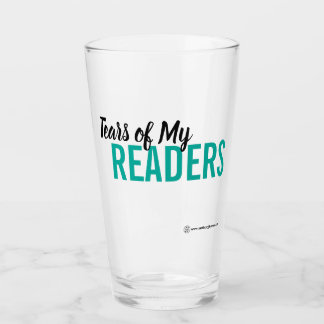 Larmes de mes lecteurs Tumbler en verre