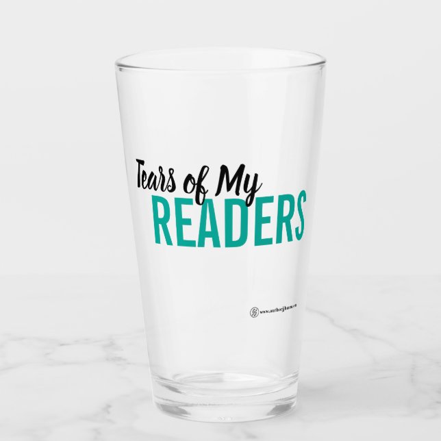 Larmes de mes lecteurs Tumbler en verre (Devant)