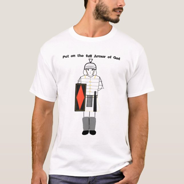 L'armure complète de la T-shirt de Dieu (Devant)
