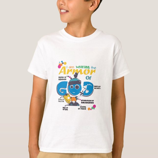 L'armure de Dieu badine le T-shirt mou (Devant)