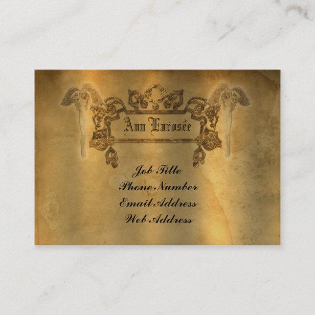 Larosée Biz Customizable Business Card (Front)