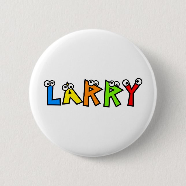 Larry 2 Inch Round Button (Front)