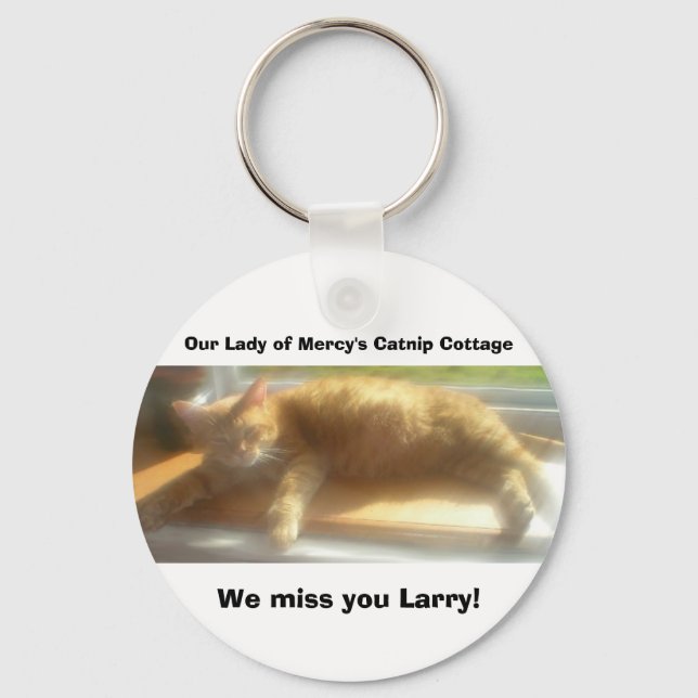 Larry Angel Keychain (Front)