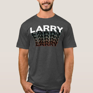 Larry Funny Retro Vintage Sunset Larry 80s 90s fri T-Shirt