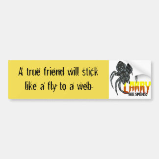Larry the Spider bumper sticker 2