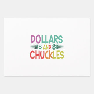 lars and chuckles  wrapping paper sheet