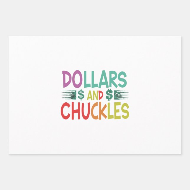 lars and chuckles  wrapping paper sheet (Front)