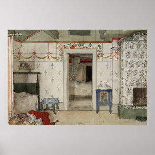 Larsson - Brita's Forty Winks (From A Home) Poster