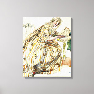 Larsson - Christmas Secret Canvas Print