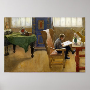 Larsson - Esbjorn At The Study Corner Poster