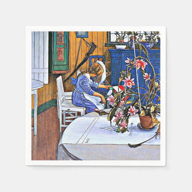 Larsson: Interior with a Cactus Napkin (Front)