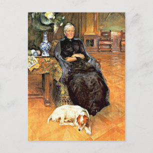 Larsson: Portrait of Gothilda Furstenberg Postcard