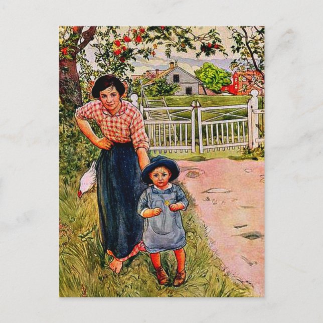 Larsson - Say a Nice "How Do You Do" to your Uncle Postcard (Front)