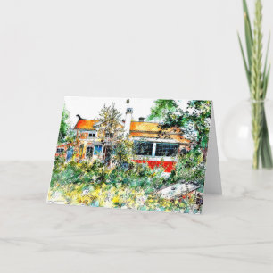 Larsson - The Cottage Card