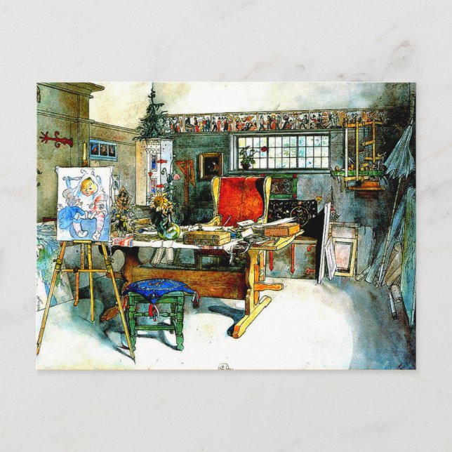 Larsson - The Studio Postcard (Front)